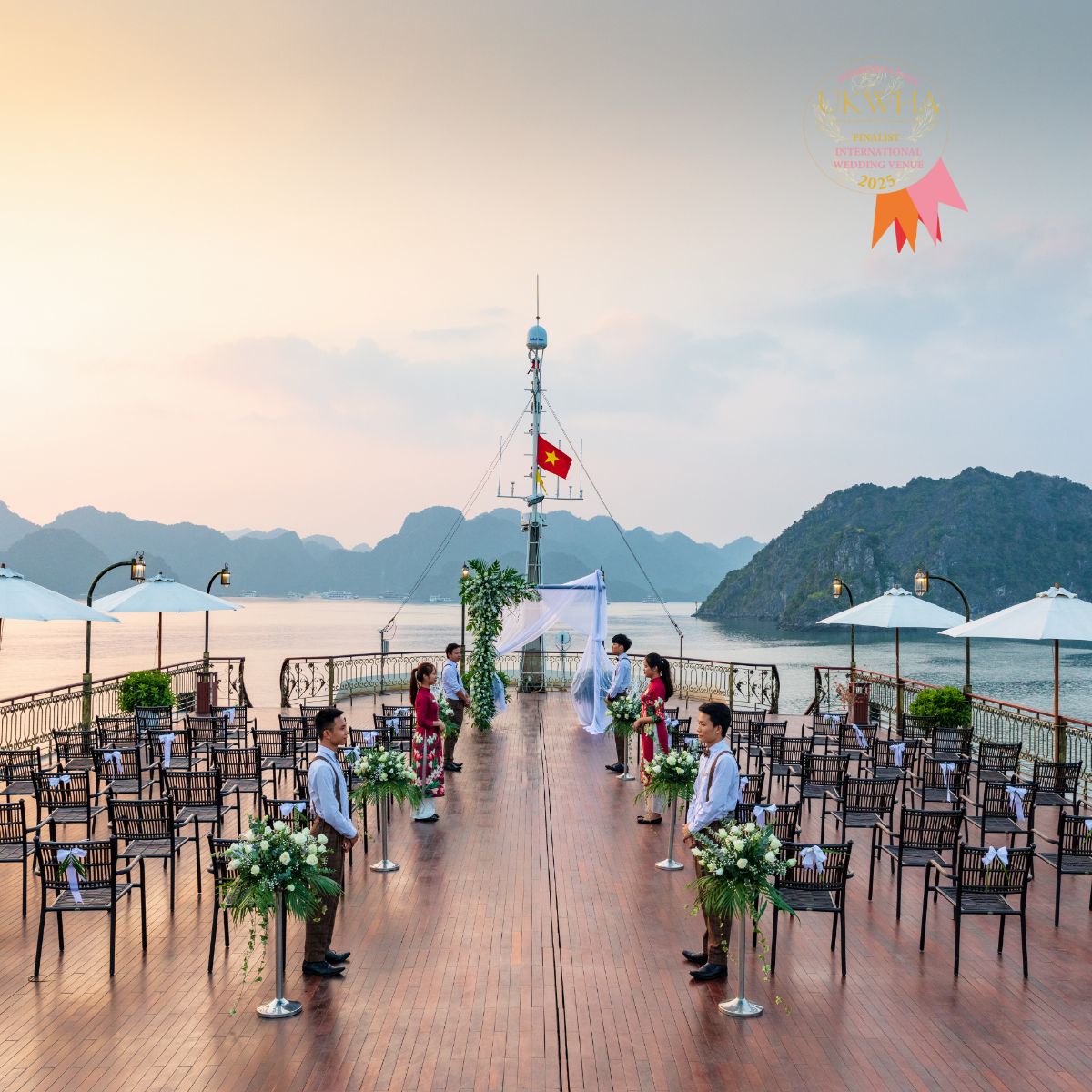 Indochina Sails wedding