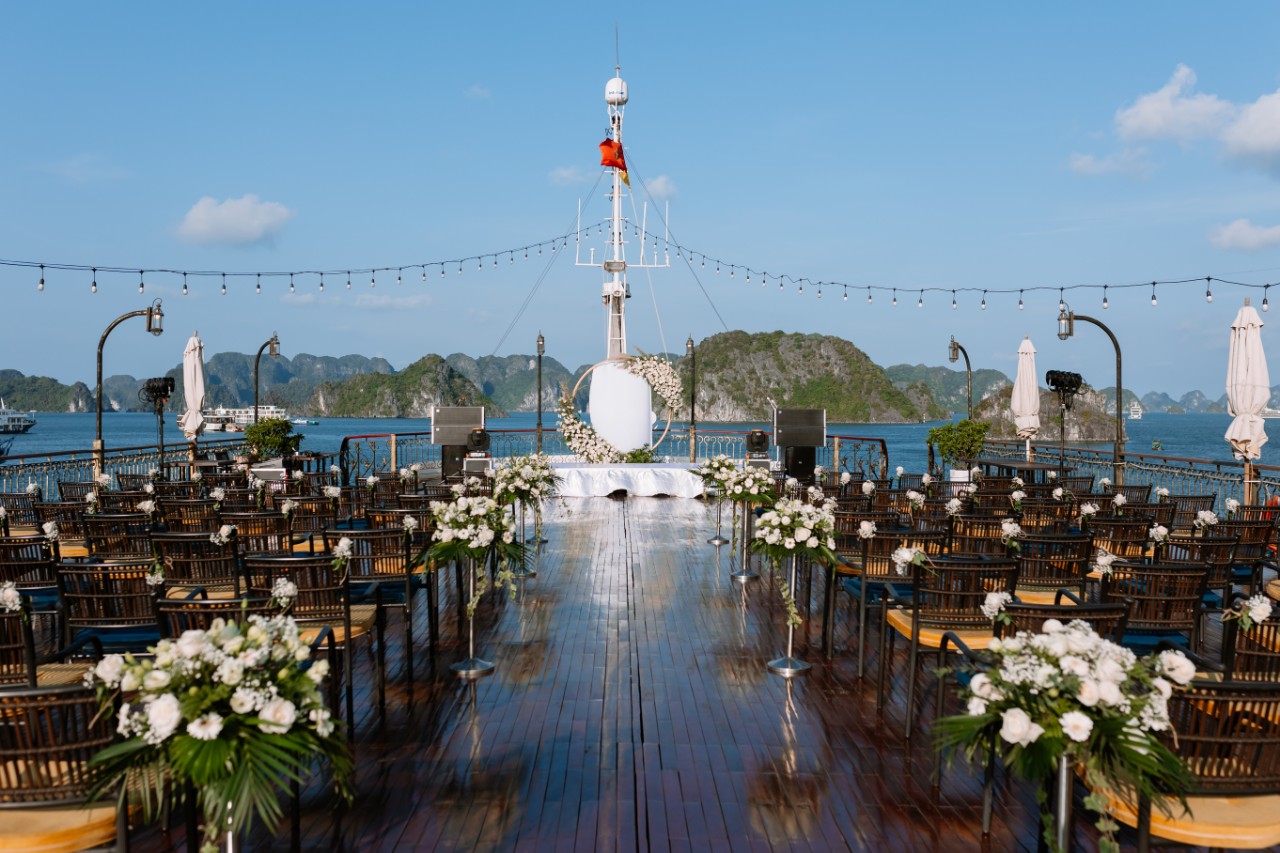 la boda Indochina Sails